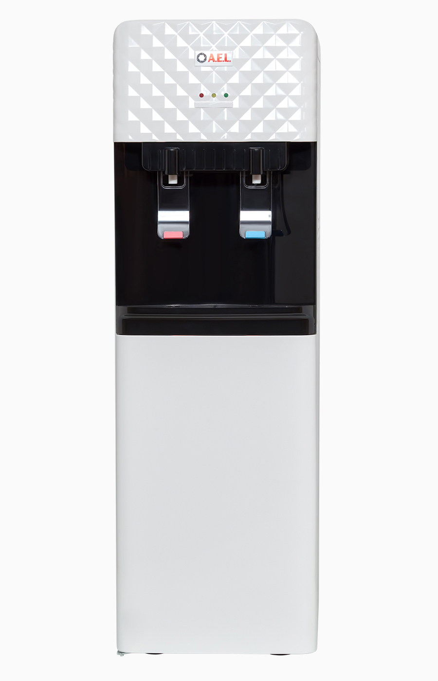 Водораздатчик L-AEL-088 white/black со шкафчиком