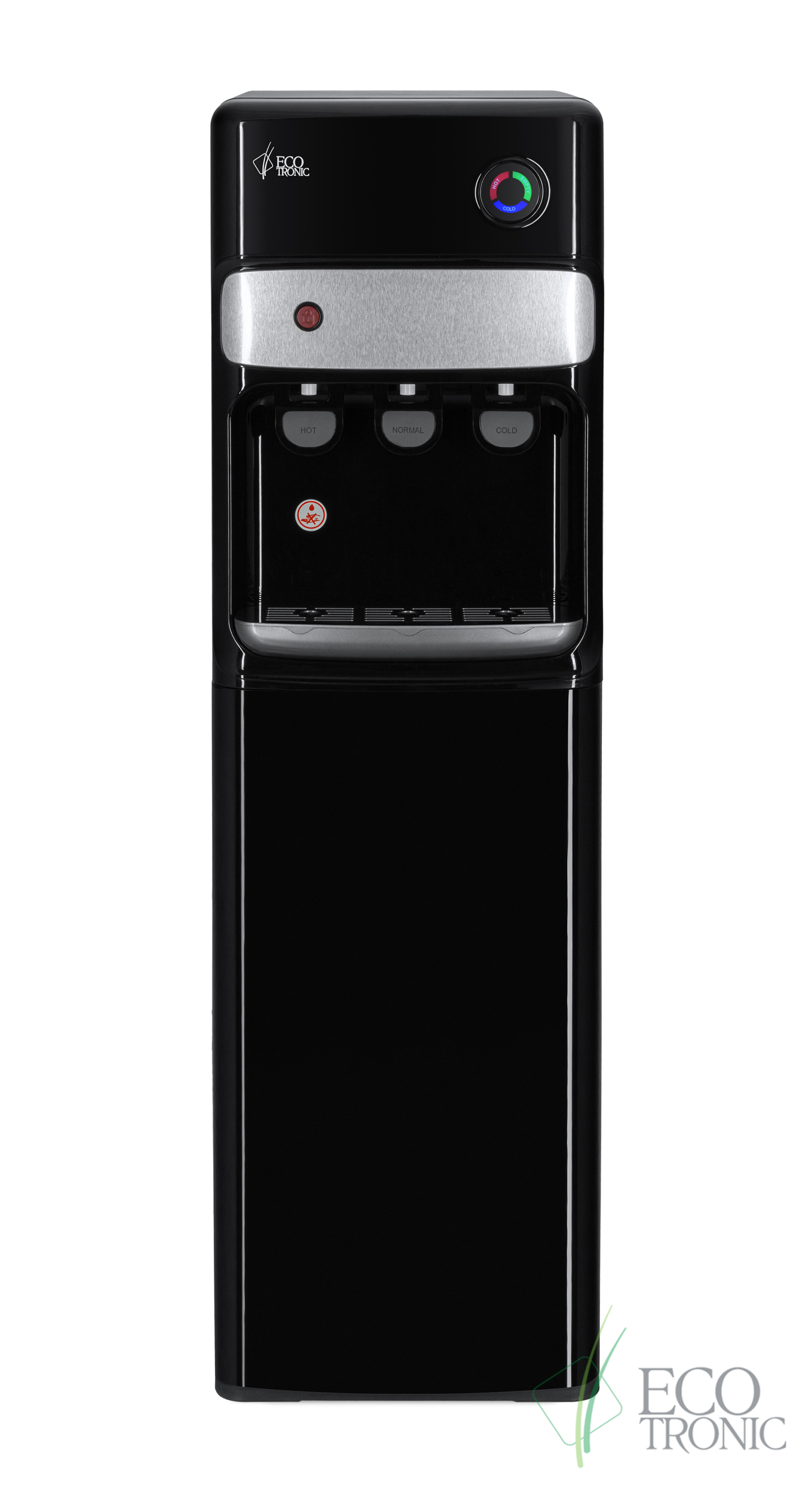Кулер с нижней загрузкой Ecotronic K30-LXE black-SS